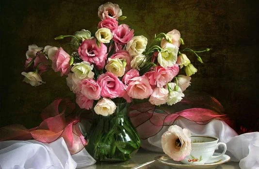 букет эустома