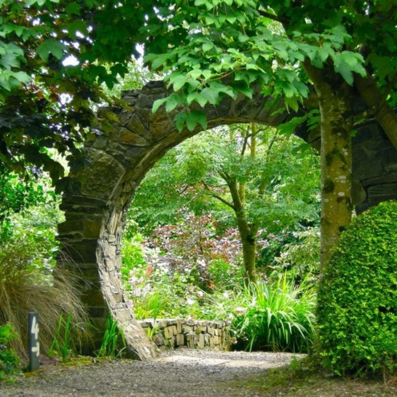 арка садовая