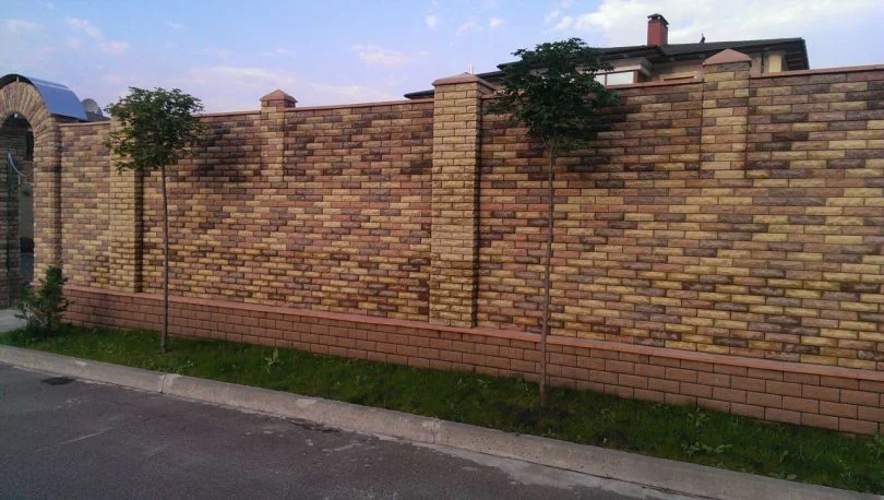 ограждение для забора 