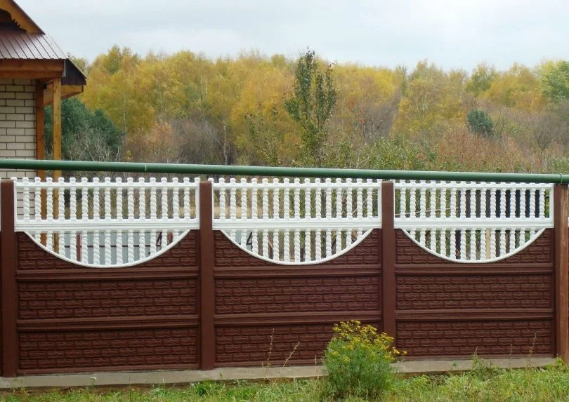 забор бетон