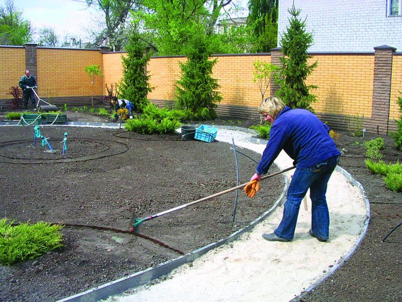как подготовить почву для газона