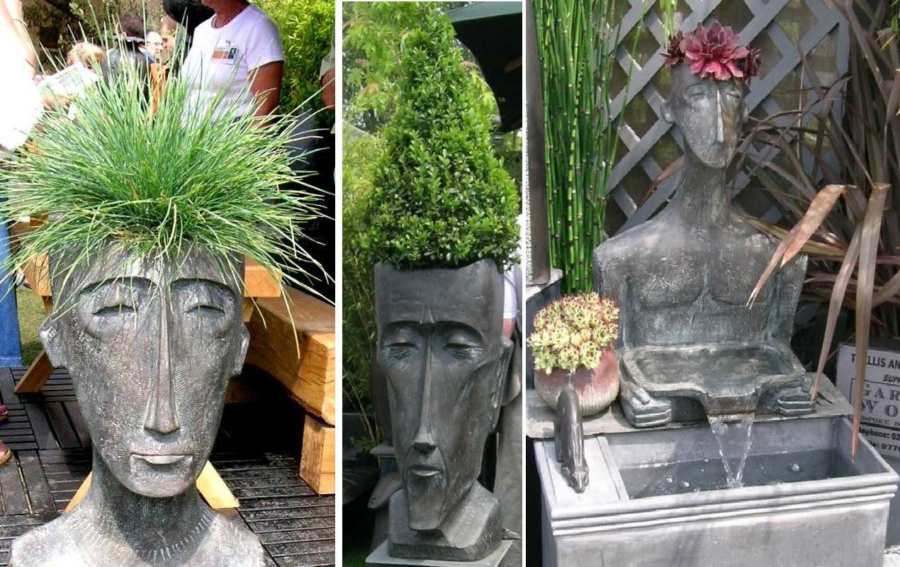 Садовые фигуры из бетона: украшаем сад самостоятельно