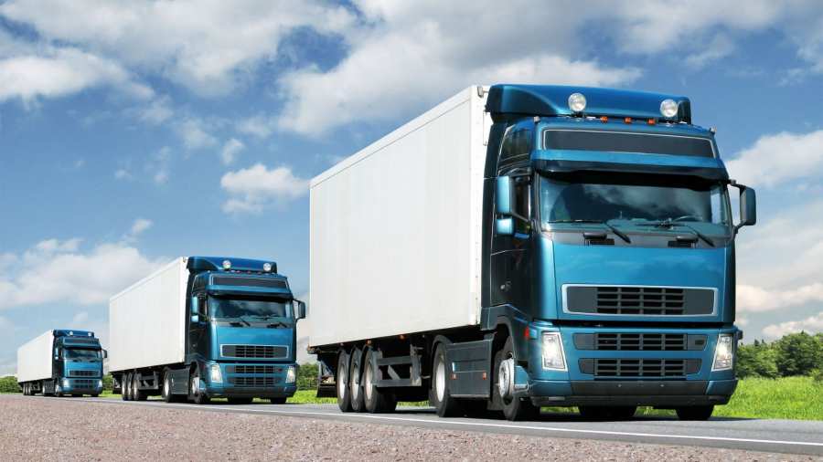 Доставка грузов по Украине компанией UTS 22-тонными автомобилями