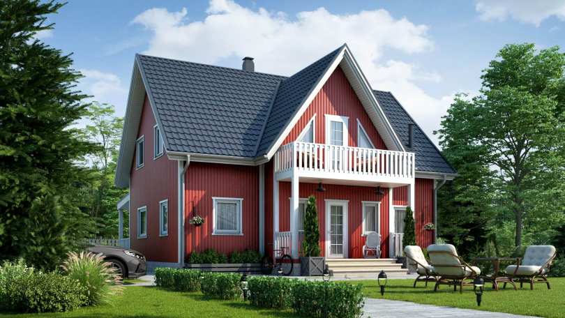 Каркасный дом