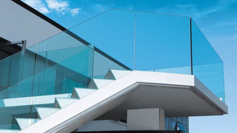 Стеклянные перила